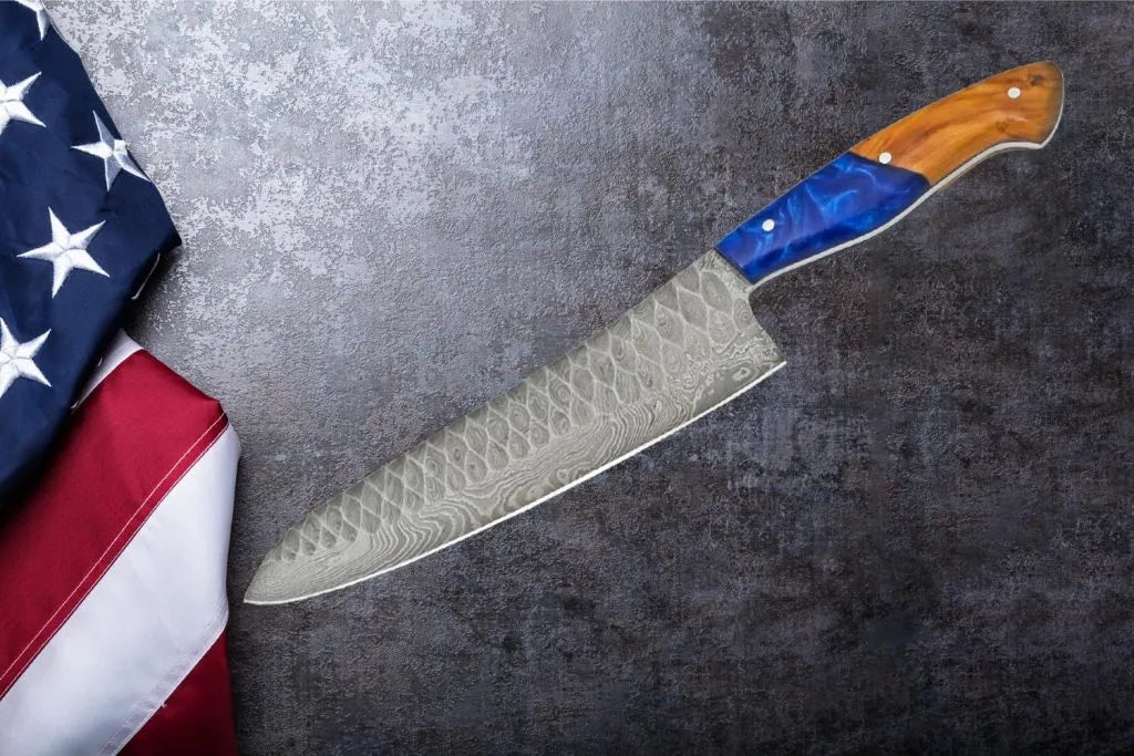 Professional Damascus Chef Knife