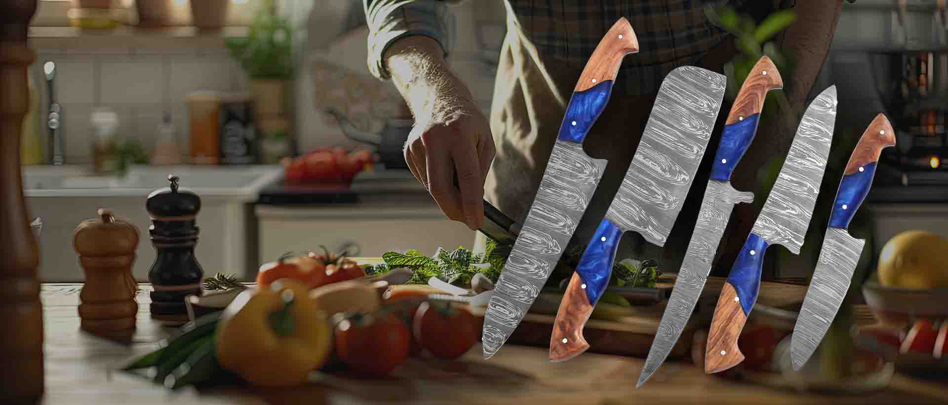 Faneema Cutlery Announces New Damascus Steel Knife Set