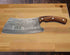 Damascus cleaver by Faneema Cutlery