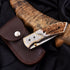 Lida  | Damascus Folding Knife | High Carbon Damascus Handle