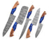 Shop Sapphire Hand Forged Knives Set - Faneema Cutlery.