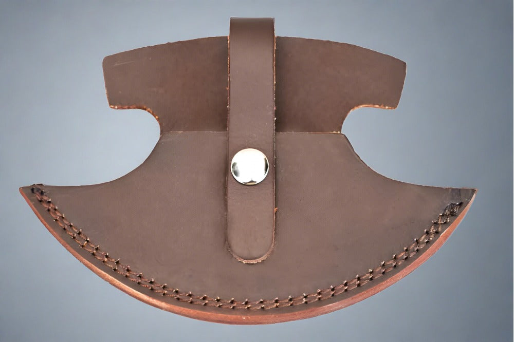 Leather sheath for alaskan ulu knife