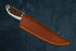 Faneema Cutlery outdoor knife with best outdoor knife with antler handle and leather sheath