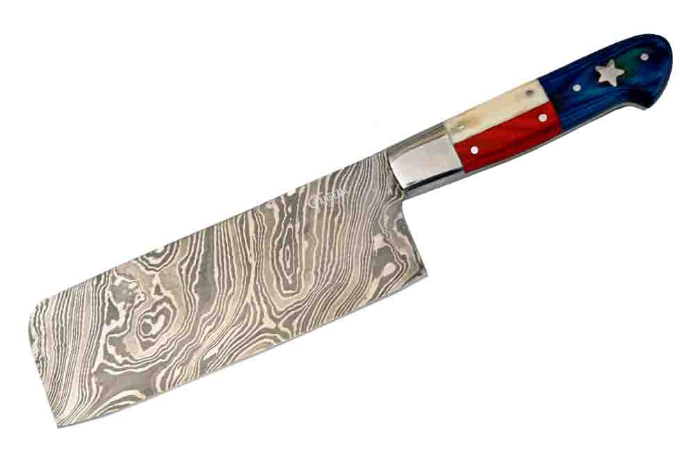 Texas Knife Set | Damascus Steel | Faneema Cutlery