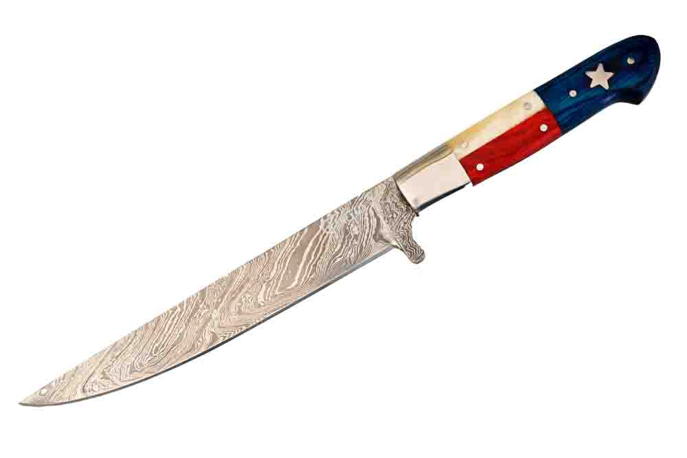 Texas Knife Set | Damascus Steel | Faneema Cutlery